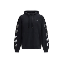 Off-White Schwarzes Baumwoll-Sweatshirt