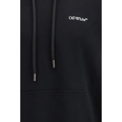 Off-White Schwarzes Baumwoll-Sweatshirt
