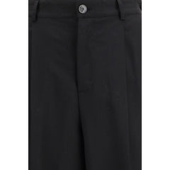 Marni Black Wool Casual Pants