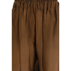 The Latest Brown Lyocell Casual Pants