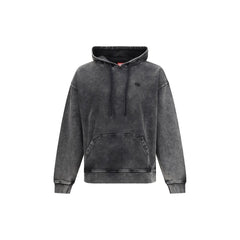 Diesel schwarzes Baumwoll-Sweatshirt