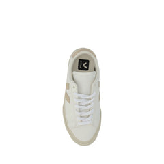 Veja White Calf Leather Bos Taurus Sneakers