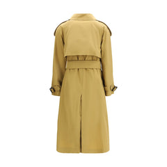 Burberry Trenchcoat aus beigem Polyester
