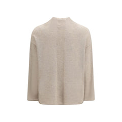 Max Mara Pullover aus reinem Kaschmir in Beige
