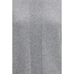 Max Mara Pure Gray Cashmere Sweater