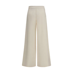 Max Mara Reine Beige Polyamid Flared Hose