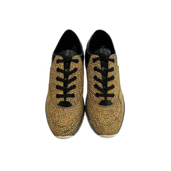 Borbonese Beige Leather Women Sneaker