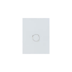 Saint Laurent Silver Glass Bracelet