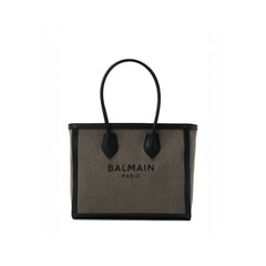 Balmain Bicolor Cotton Tote Bag