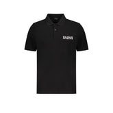 Balmain Black Cotton Polo Shirt
