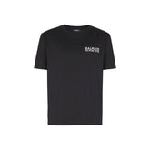 Balmain Black Cotton T-Shirt
