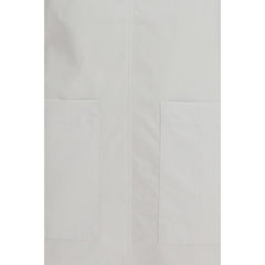 Courrèges Weißes Baumwoll-Freizeitkleid