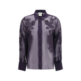Forte_Forte Blue Viscose Blouse