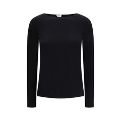 Wolford Langarmshirt aus schwarzem Modal