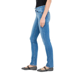 Liu Jo Hellblaue Baumwoll-Skinny-Jeans