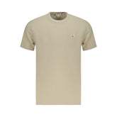 Calvin Klein Beige Cotton Men T-Shirt