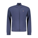 Napapijri Blue Cotton Men Cardigan