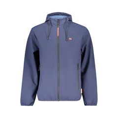 Norwegen 1963 Blaue Polyester-Herrenjacke