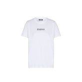 Balmain T-Shirt aus weißer Baumwolle