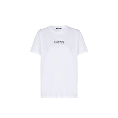 Balmain White Cotton T-Shirt