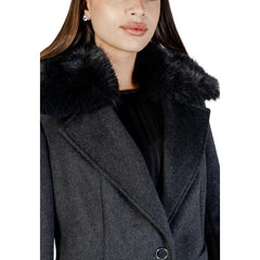 Guess Grauer Polyester-Mantel