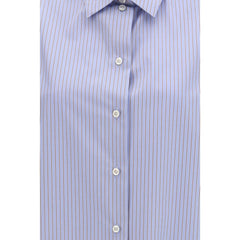 The Row Blue Cotton Shirt