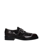 Church's Red Leather Slip-On Loafers