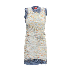 Diesel Mehrfarbiges Baumwoll-Freizeitkleid