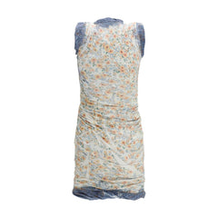 Diesel Mehrfarbiges Baumwoll-Freizeitkleid