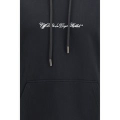 Off-White Schwarzes Baumwoll-Sweatshirt