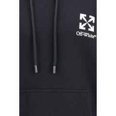 Off-White Schwarzes Baumwoll-Sweatshirt