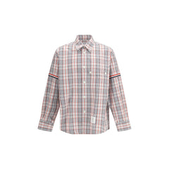 Thom Browne Hemd mit mehrfarbigem Stoffmuster