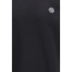 Philipp Plein Schwarzes Baumwoll-Sweatshirt