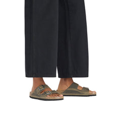 Birkenstock Bicolor Leather Flat Sandals