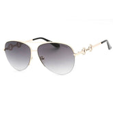 Guess – Sonnenbrille aus goldenem Metall