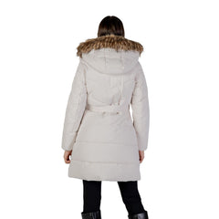 Guess Mantel aus cremefarbenem Polyester