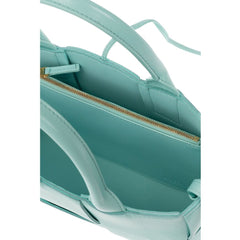 Bottega Veneta Blaue Tote Bag aus Lammleder