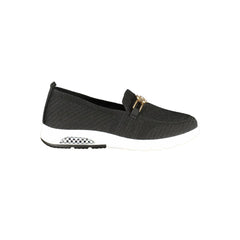 Laura Biagiotti Nero Polyester Women Classic Shoe
