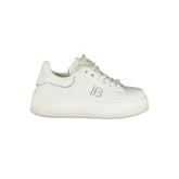 Laura Biagiotti Bianco Polyurethane Women Sneaker