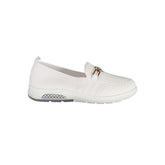 Laura Biagiotti Bianco Polyester Women Classic Shoe