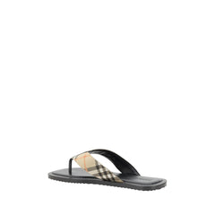 Burberry Zehensandalen aus mehrfarbigem Polyamid