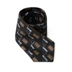 Giorgio Armani Schwarze Seidenkrawatte