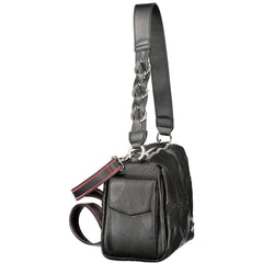 Desigual schwarze Damenhandtasche aus Polyurethan