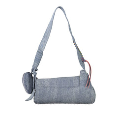 Desigual Azzurro Cotton Women Shoulder Bag