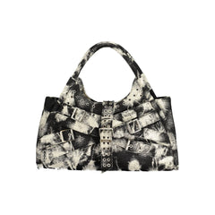 Desigual Nero Polyester Handtasche für Damen