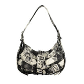 Desigual Nero Polyester Women Mini Bag
