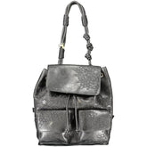 Desigual Black Polyurethane Women's Mini Backpack