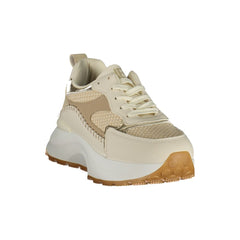 Laura Biagiotti Beige Polyurethane Women's Sneaker
