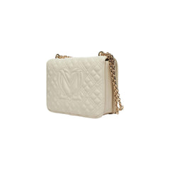 Love Moschino Beige Handtasche aus Polyethylen
