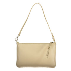 Coccinelle Beige Leather Women Handbag